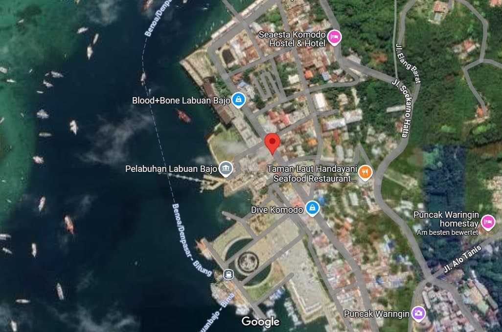 Meeting Point in Labuan Bajo