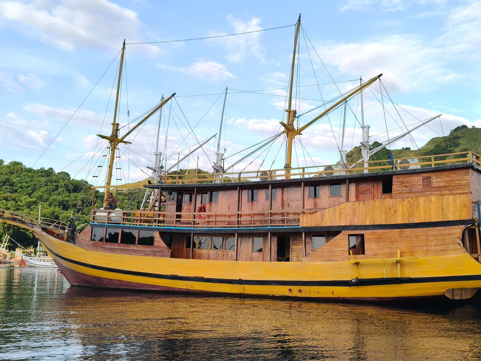 Luxury boat exterior